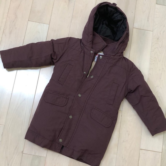 Appaman Sherpa lined down parka coat jacket